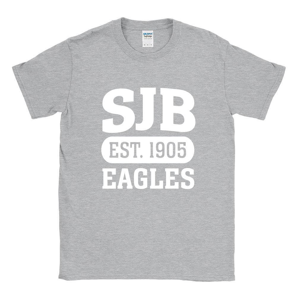 SJB EAGLES TEE ~ ST. JOHN BERCHMANS ~ youth & adult ~ classic fit