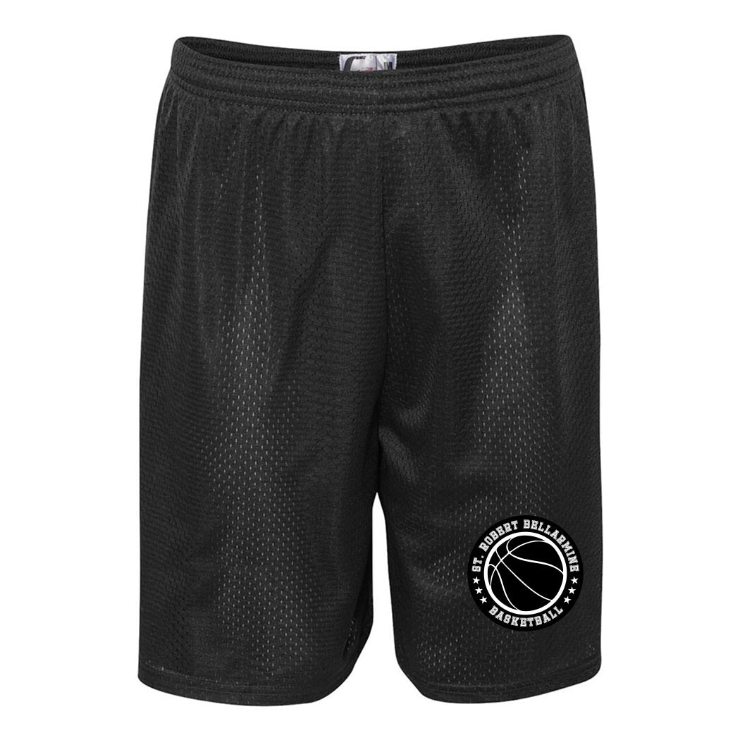 Basketball Badge ~ Mesh Shorts ~ St. Robert Bellarmine Academy