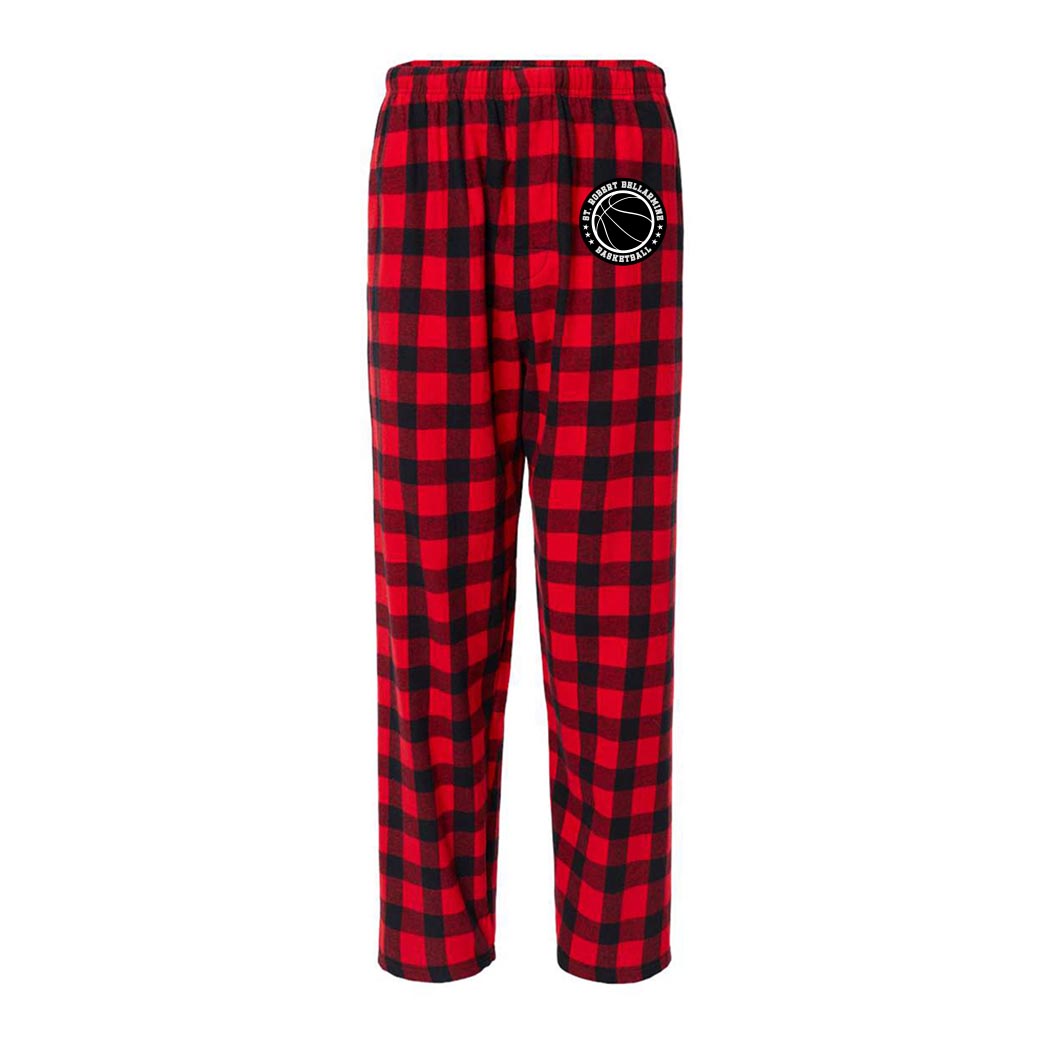 Basketball Badge ~ Flannel Pants ~ St. Robert Bellarmine Academy