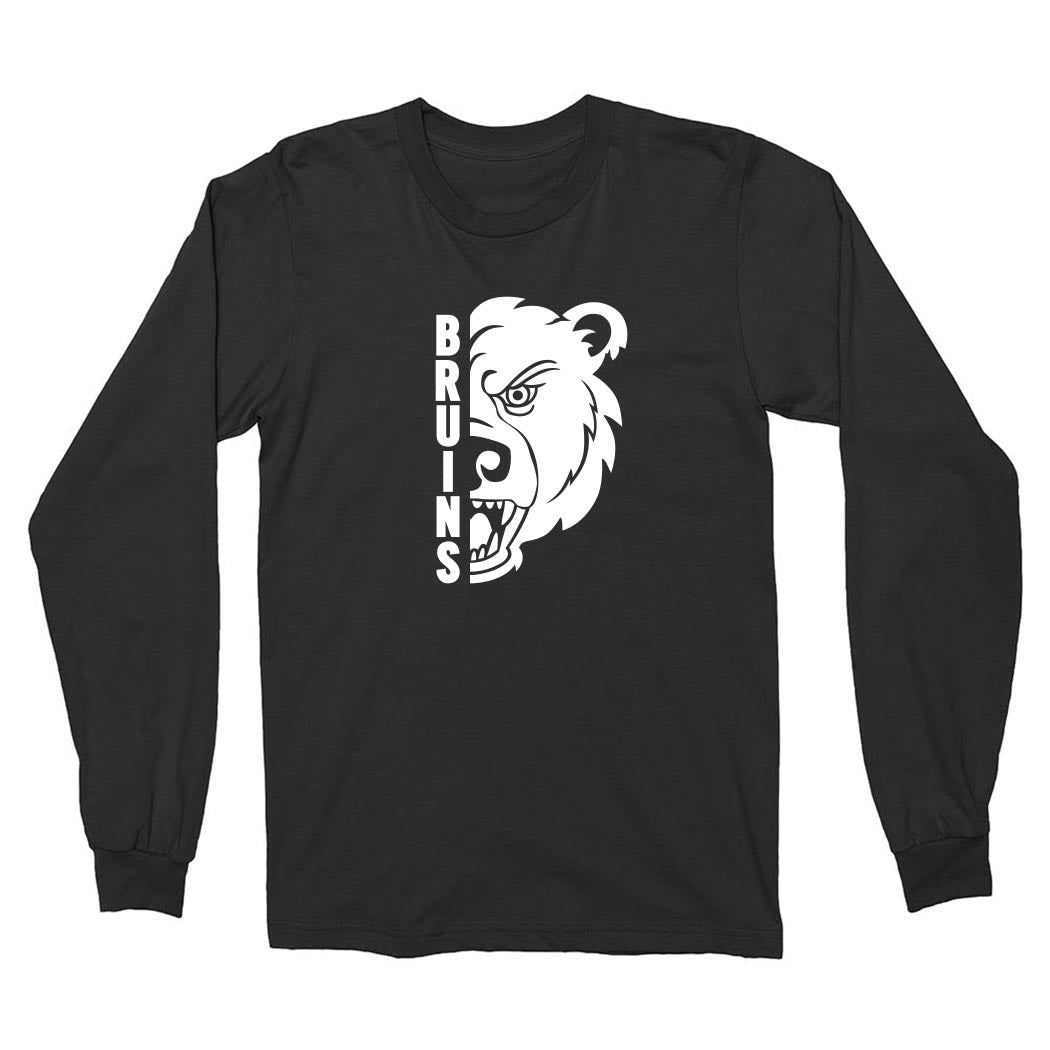 Split Mascot  ~ Cotton Long Sleeve T-Shirt ~ St. Robert Bellarmine School