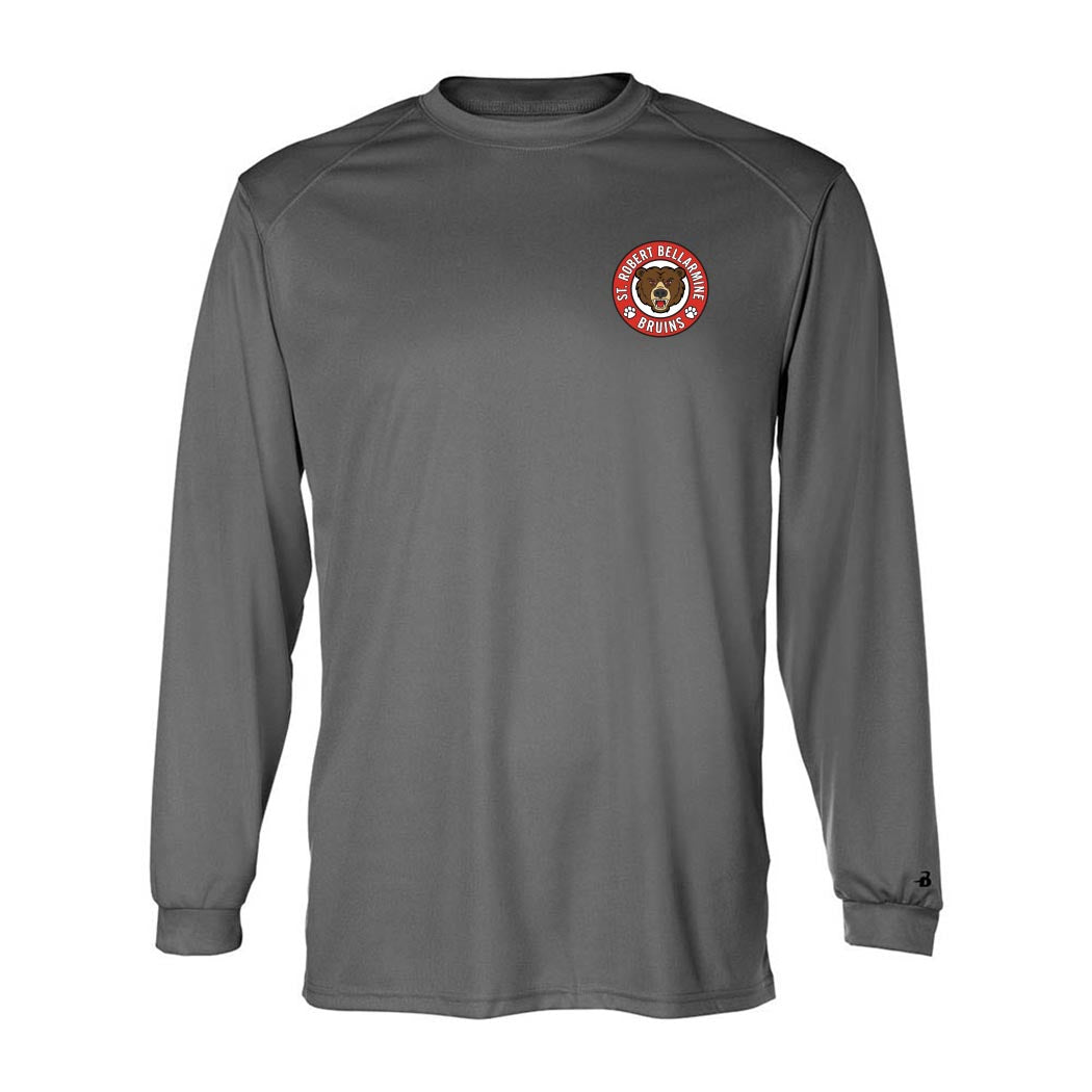 Logo ~ Long Sleeve Performance Tee ~ St. Robert Bellarmine Academy