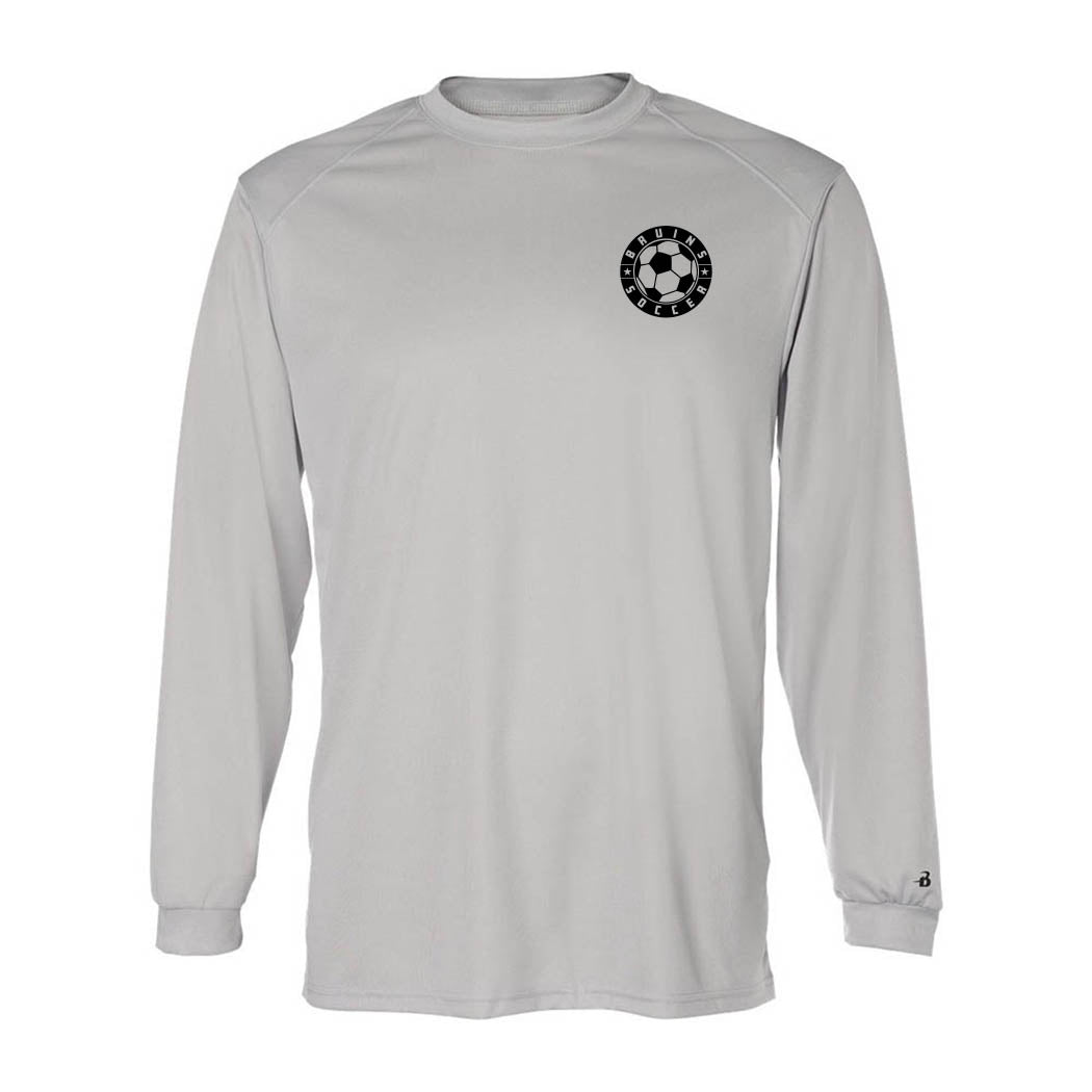 Soccer Badge ~ Long Sleeve Performance T-Shirt ~ St. Robert Bellarmine Academy