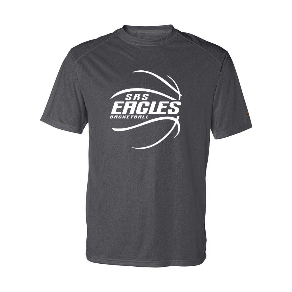 Srs Eagles Basketball Performance T-Shirt ~ Sunset Ridge School