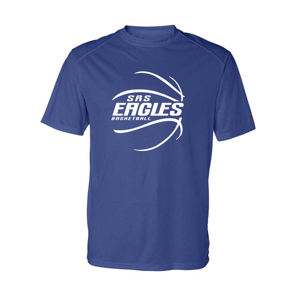 Srs Eagles Basketball Performance T-Shirt ~ Sunset Ridge School
