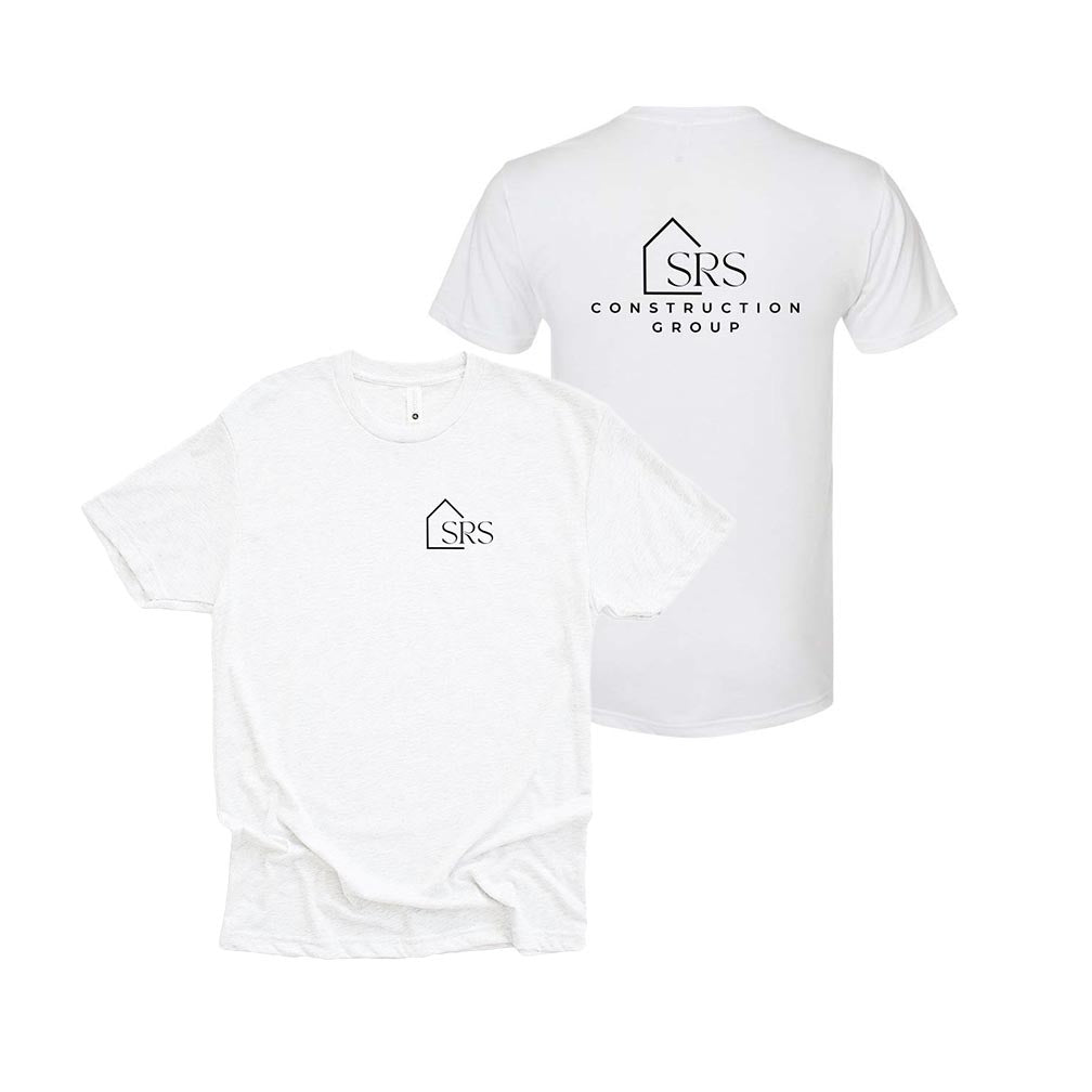 LOGO TEE ~ SRS CONSTRUCTION ~ youth & adult ~ classic unisex fit