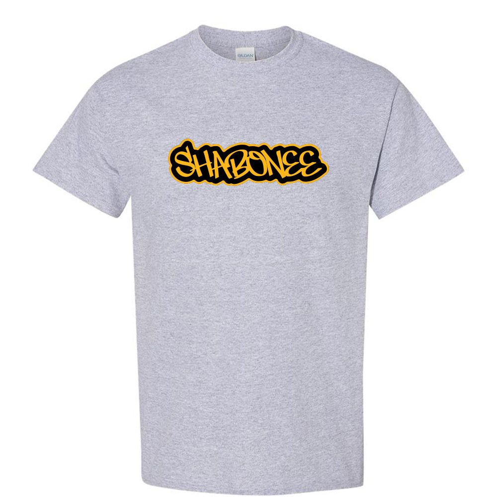 Graffiti Shabonee  ~ Cotton T-Shirt ~ Shabonee Elementary School