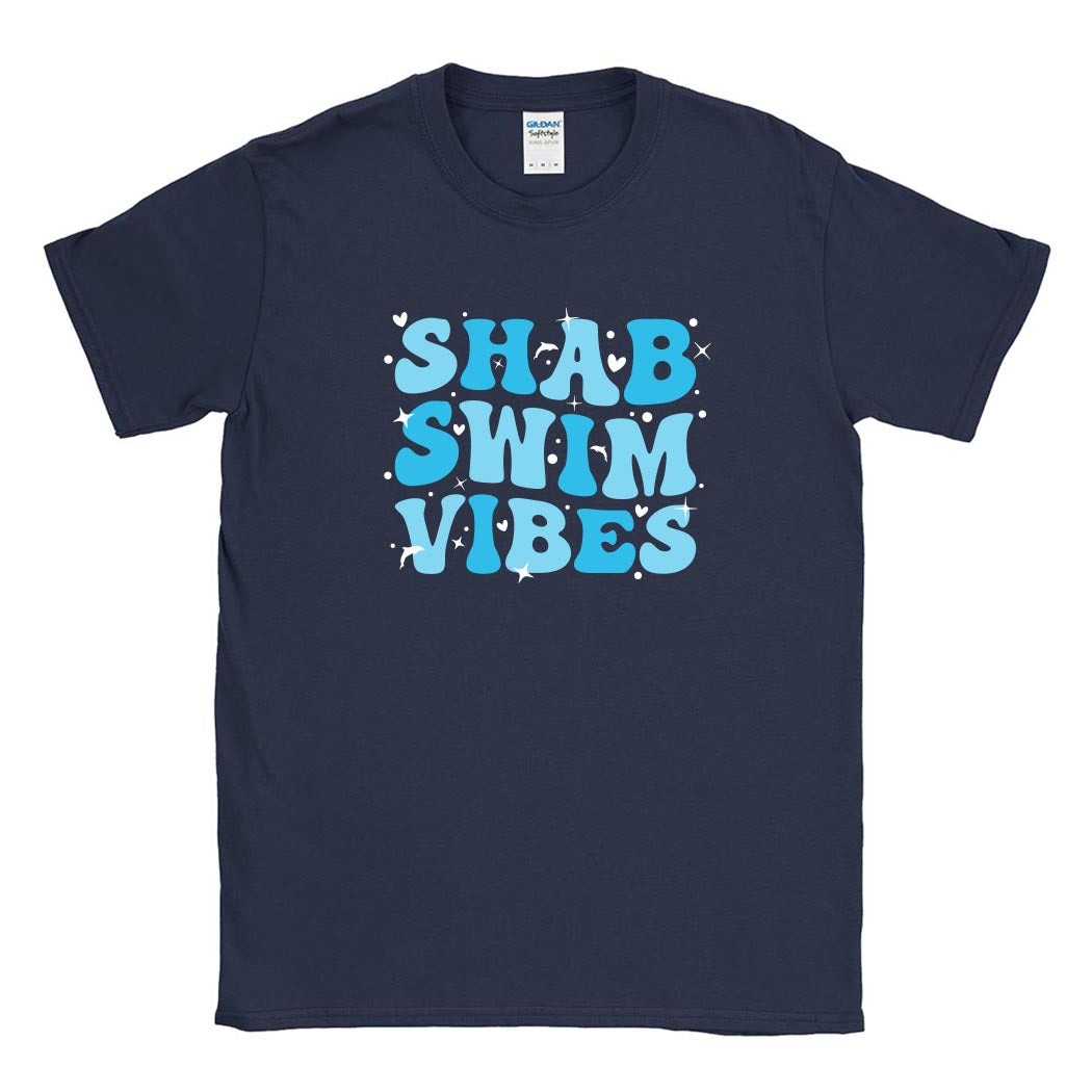 SHAB SWIM VIBES SOFTSTYLE TEE ~ SHABONEE STAFF ~ adult ~ classic unisex fit