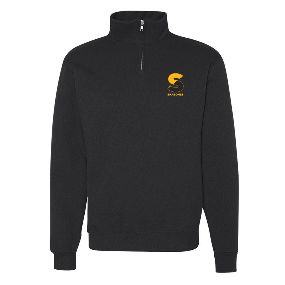 Split S ~ Quarter Zip Sweatshirt ~ Shabonee Elementary School