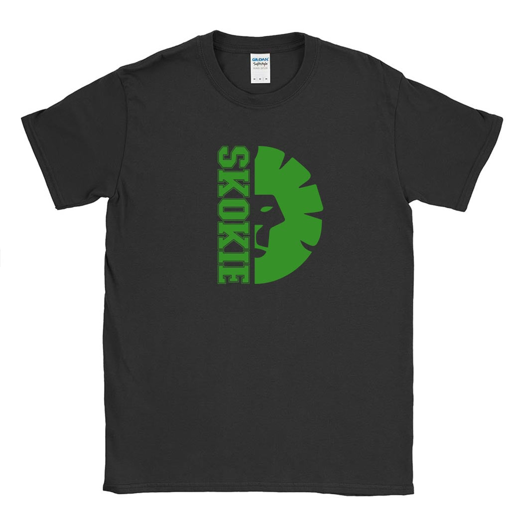 MASCOT SKOKIE TEE ~ SKOKIE SCHOOL ~ youth & adult ~ classic unisex fit