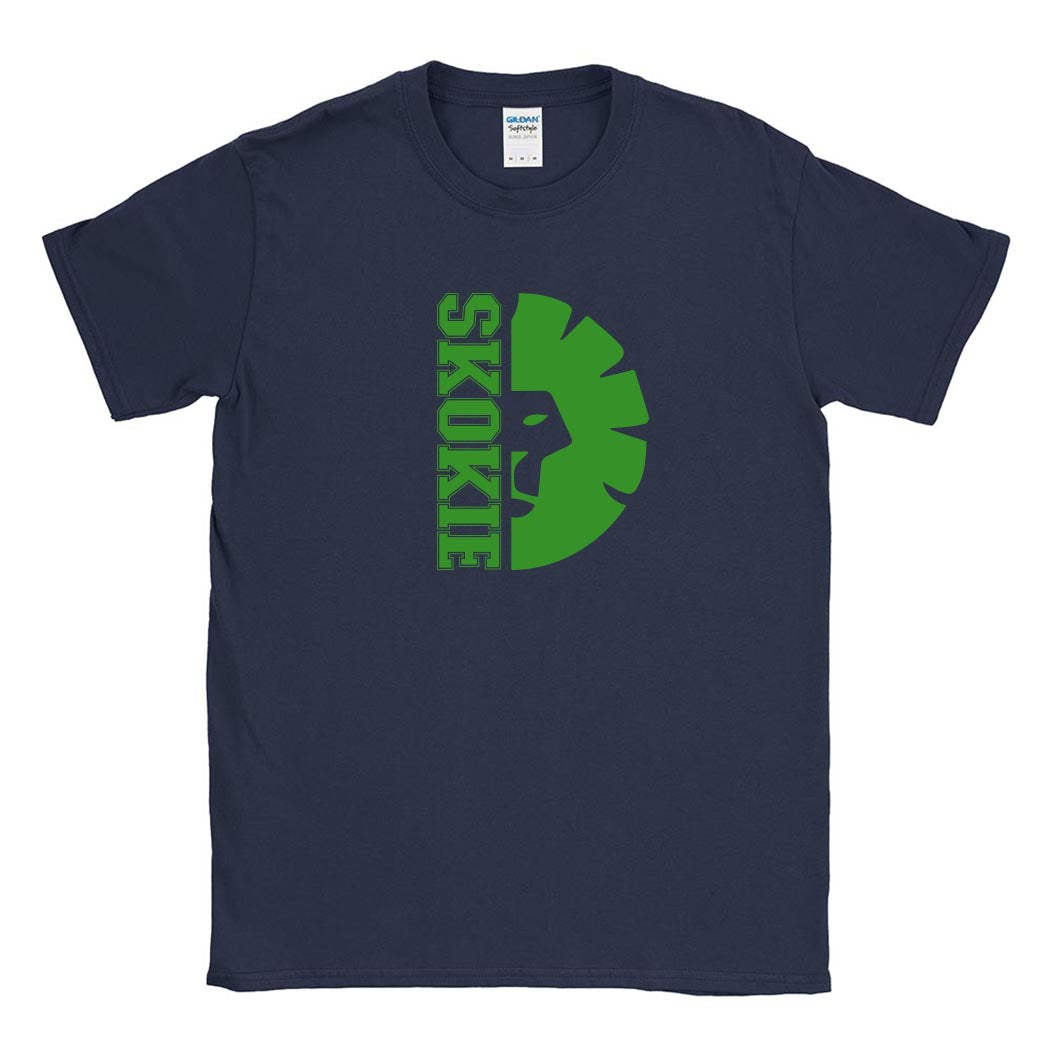 MASCOT SKOKIE TEE ~ SKOKIE SCHOOL ~ youth & adult ~ classic unisex fit