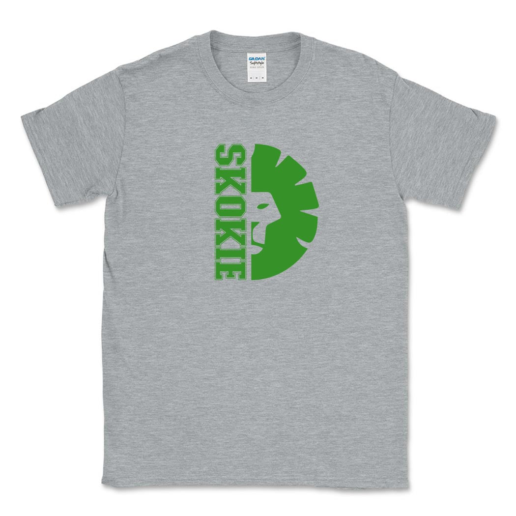 MASCOT SKOKIE TEE ~ SKOKIE SCHOOL ~ youth & adult ~ classic unisex fit