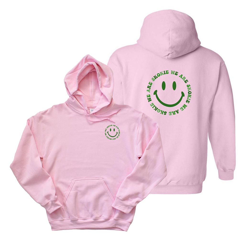 WE ARE SKOKIE SMILEY HOODIE ~ SKOKIE SCHOOL ~ youth & adult ~ classic unisex fit