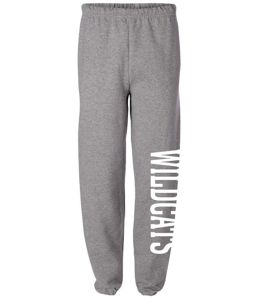 WILDCATS SWEATPANTS ~ SPRINGMAN MIDDLE SCHOOL ~ youth & adult ~ classic unisex fit