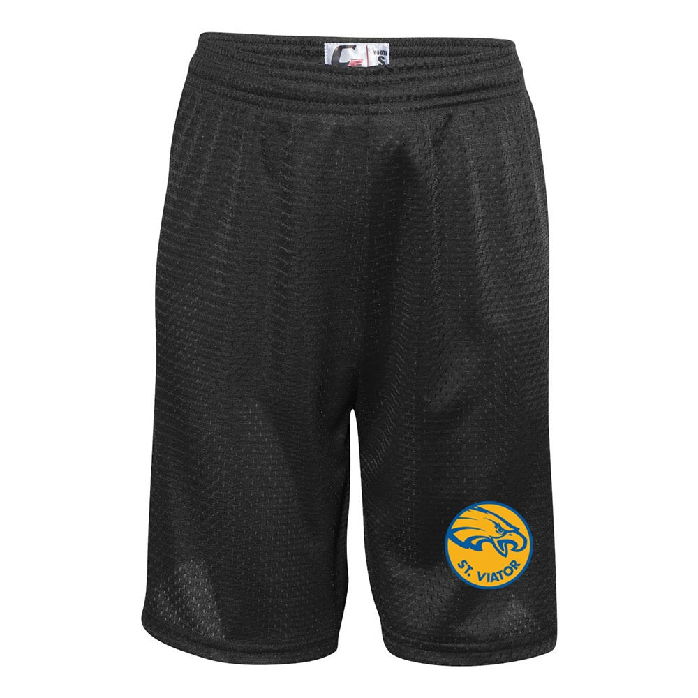 St Viator Badge Mesh Shorts ~ St. Viator School