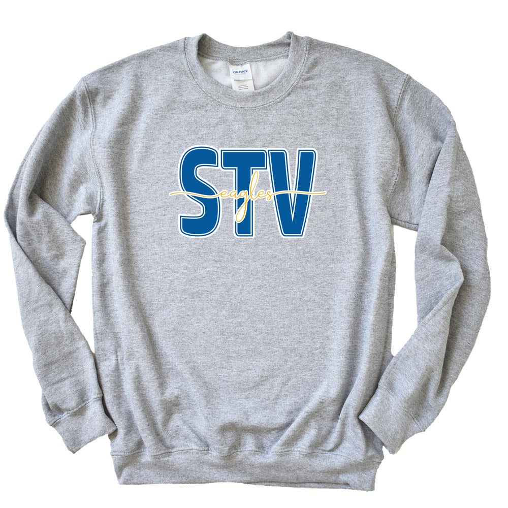 STV Script Sweatshirt ~ St. Viator School