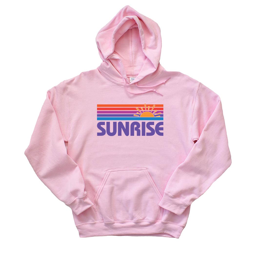 Sunrise Stripes ~ Hoodie ~ Sunrise Day Camp - Chicago