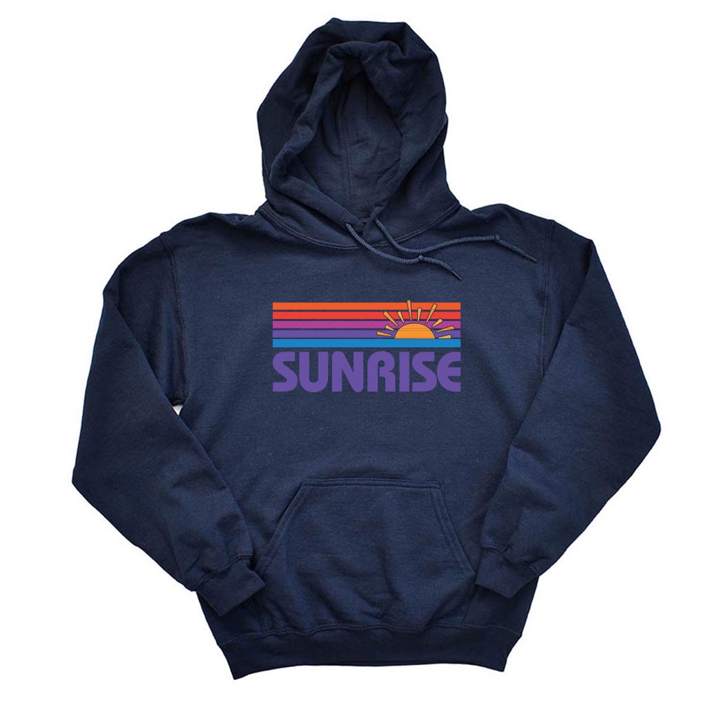 Sunrise Stripes ~ Hoodie ~ Sunrise Day Camp - Chicago