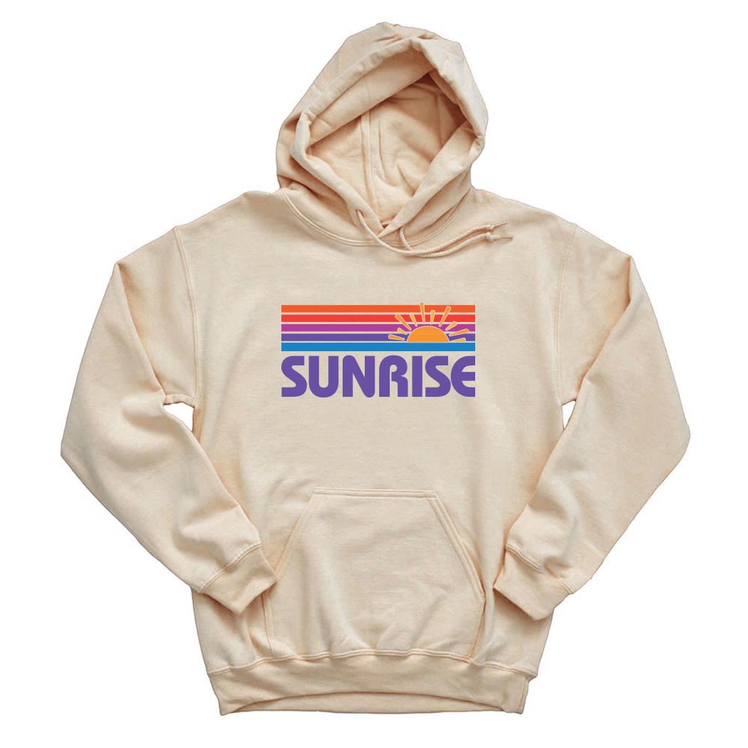 Sunrise Stripes ~ Hoodie ~ Sunrise Day Camp - Chicago