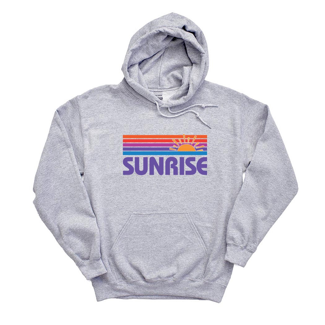 Sunrise Stripes ~ Hoodie ~ Sunrise Day Camp - Chicago