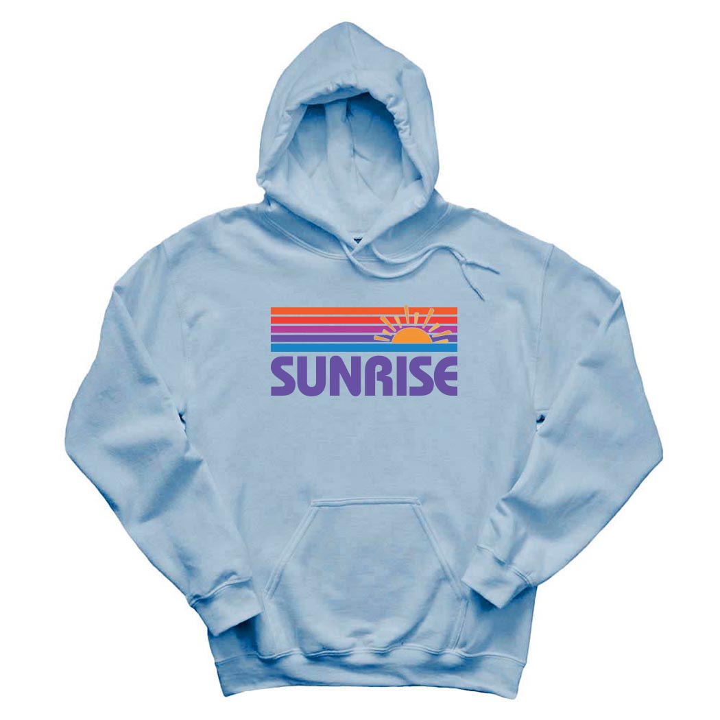 Sunrise Stripes ~ Hoodie ~ Sunrise Day Camp - Chicago
