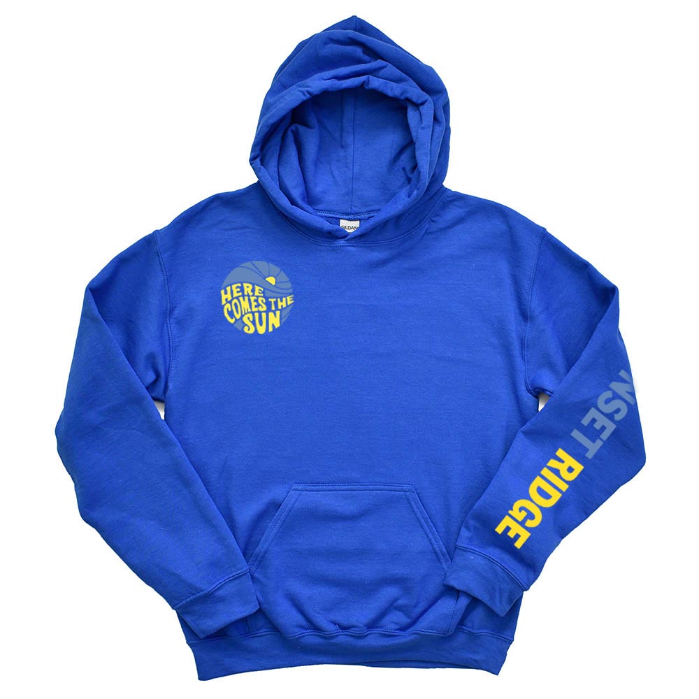 HERE COMES THE SUN HOODIE ~ SUNSET RIDGE STUDENT AMBASSADORS ~ youth and adult ~ classic fit