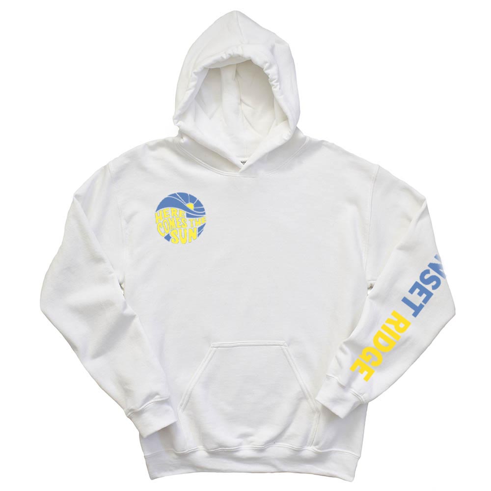 HERE COMES THE SUN HOODIE ~ SUNSET RIDGE STUDENT AMBASSADORS ~ youth and adult ~ classic fit