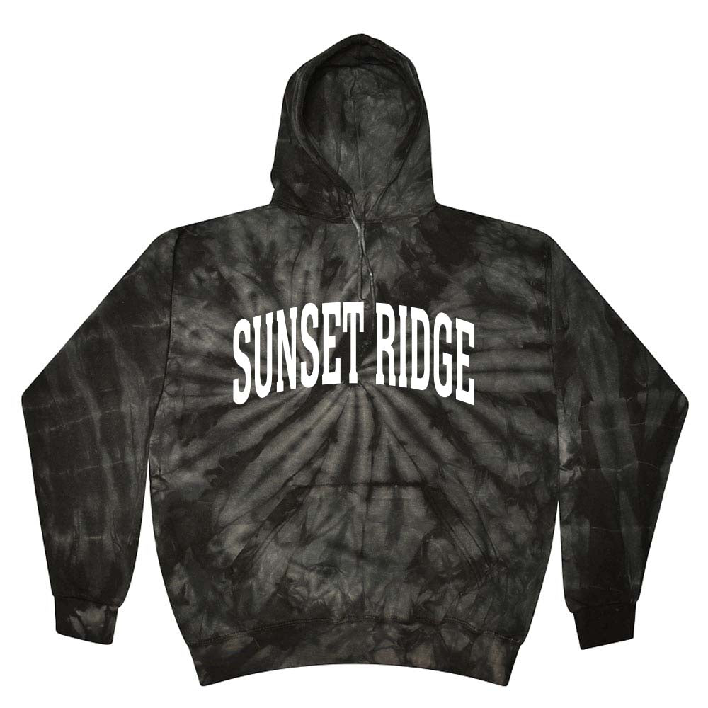Extended Arc ~ Tie Dye Hoodie ~ Sunset Ridge Middle School