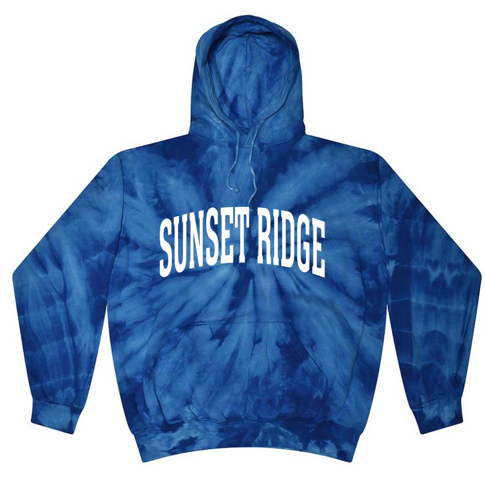 Extended Arc ~ Tie Dye Hoodie ~ Sunset Ridge Middle School