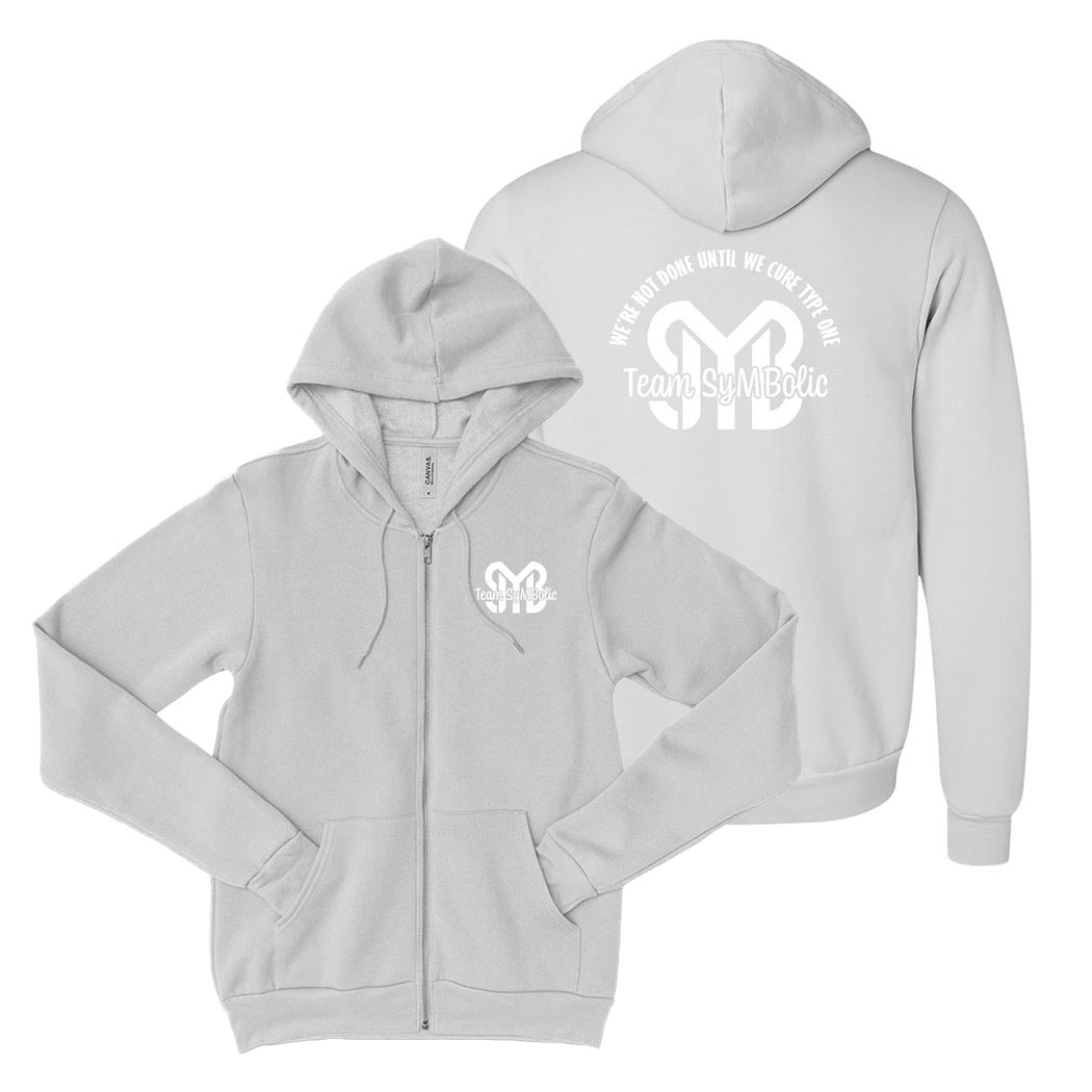 Logo ~ Zip Hoodie ~ Team Symbolic