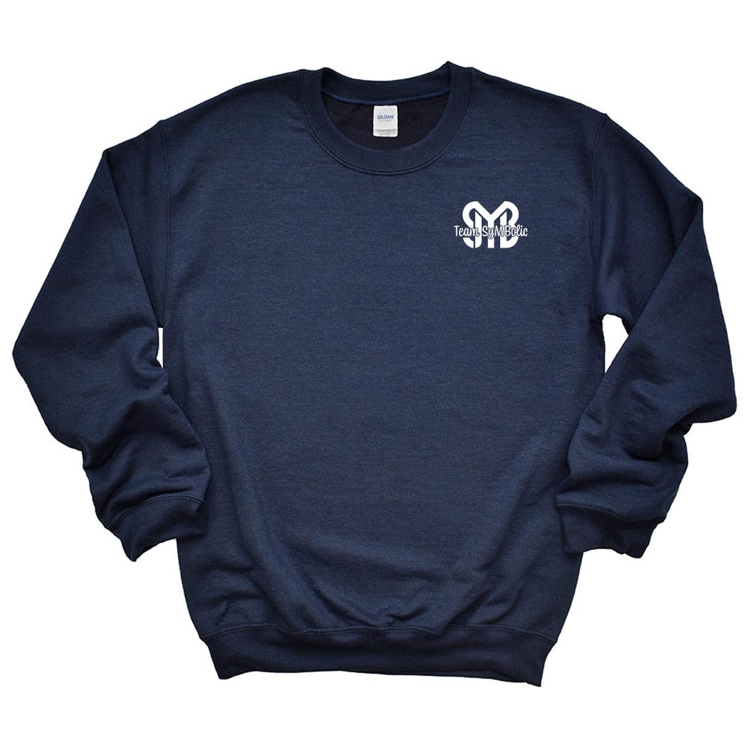 Logo ~ Raglan Crewneck Sweatshirt ~ Team Symbolic