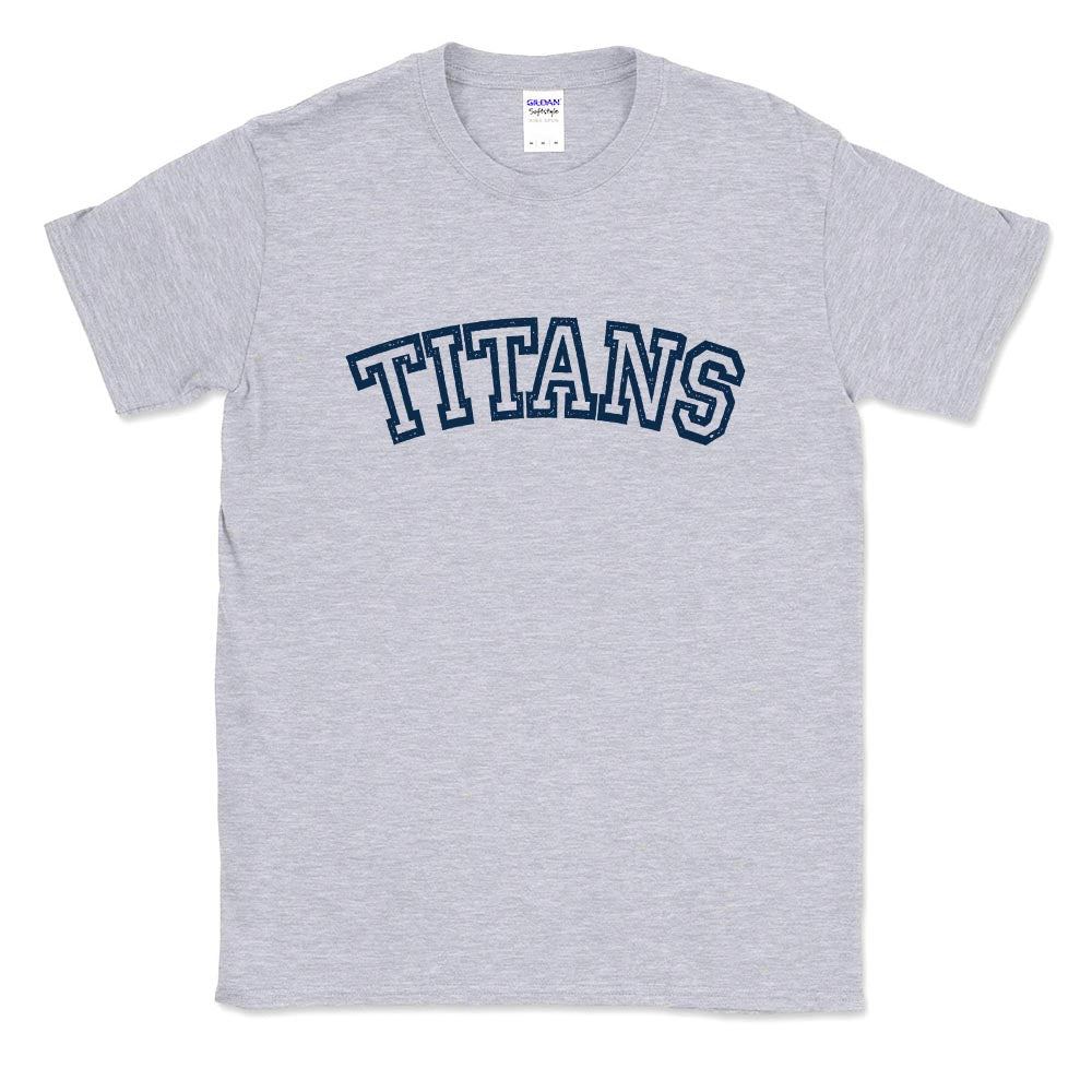 AllStar Titans Distressed Arc ~ Cotton T-Shirt ~ Glenbrook South High School Booster Club