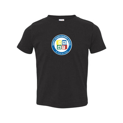 Trinity Badge ~ Toddler Cotton T-Shirt ~ Trinity Nursery School