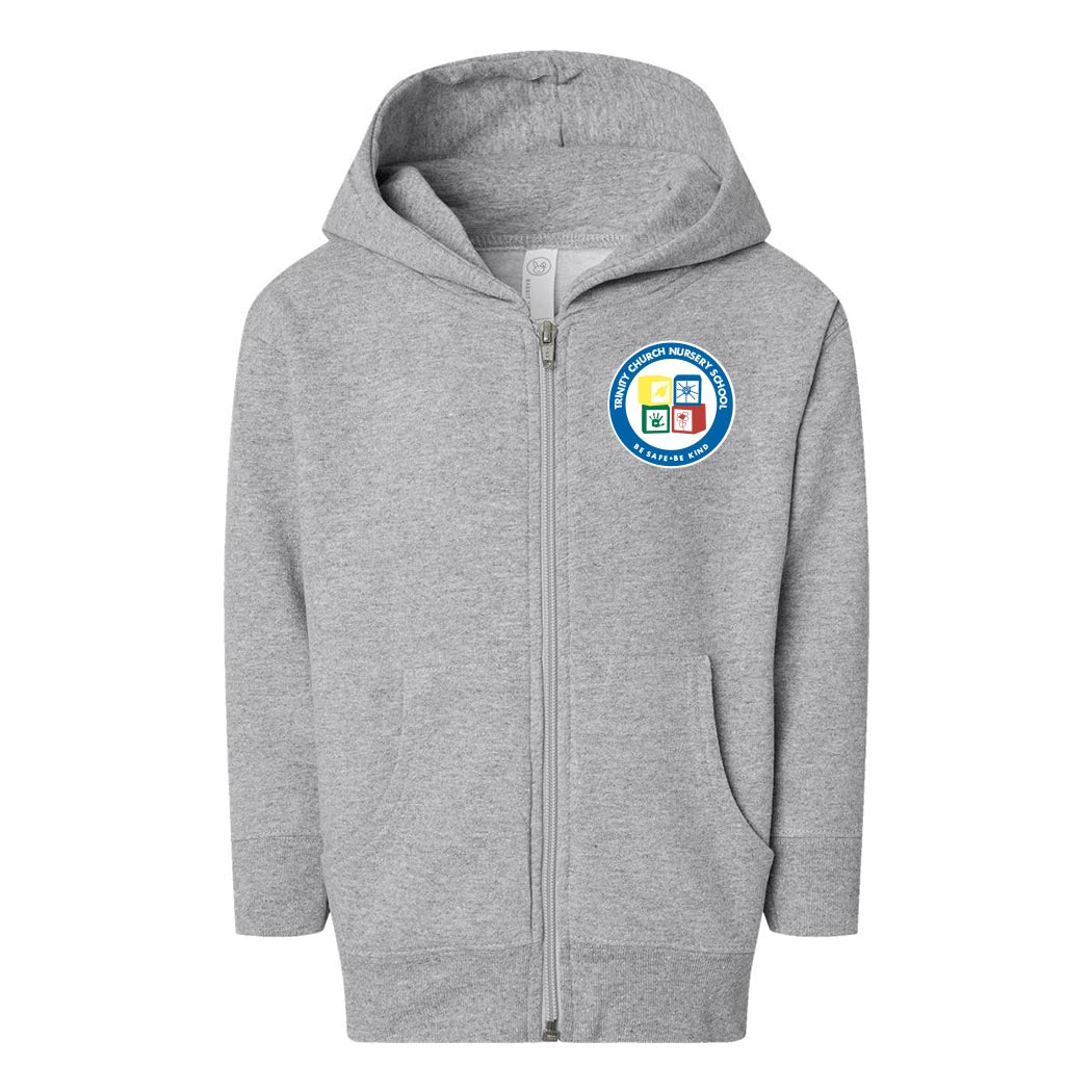 Trinity Badge ~ Toddler Zip Hoodie ~ Trinity Nursery School