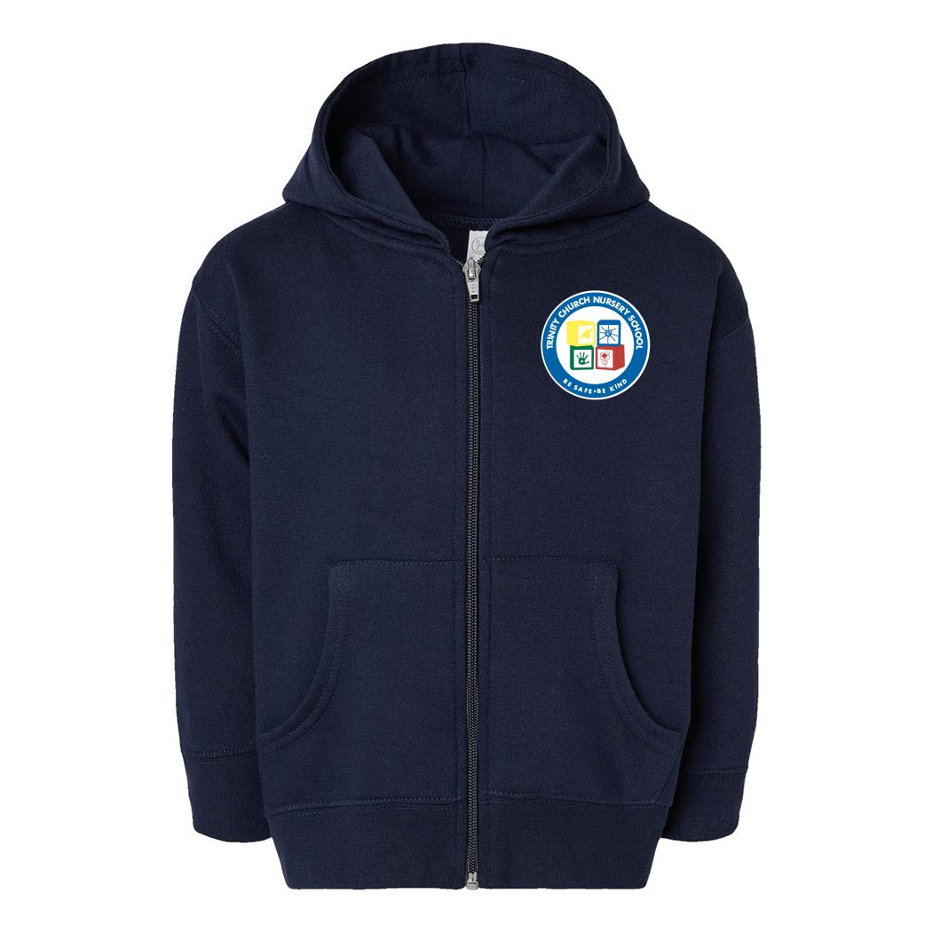 Trinity Badge ~ Toddler Zip Hoodie ~ Trinity Nursery School