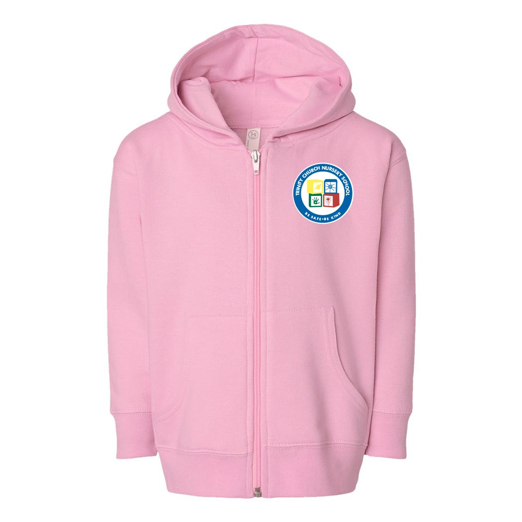 Trinity Badge ~ Toddler Zip Hoodie ~ Trinity Nursery School