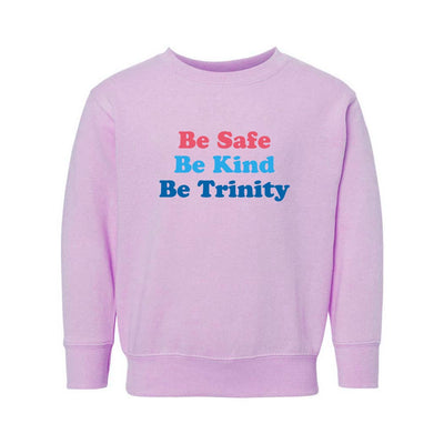 Be Trinity ~ Toddler Crewneck Sweatshirt ~ Trinity Nursery School
