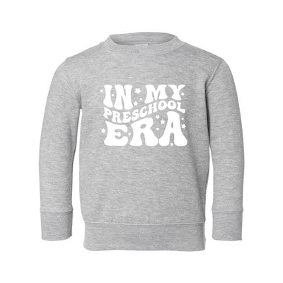 In My Preschool Era ~ Toddler Crewneck Sweatshirt ~ Trinity Nursery School