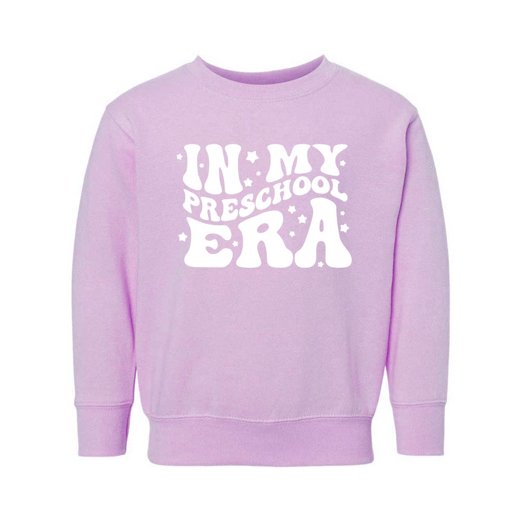 In My Preschool Era ~ Toddler Crewneck Sweatshirt ~ Trinity Nursery School