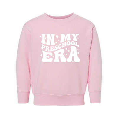 In My Preschool Era ~ Toddler Crewneck Sweatshirt ~ Trinity Nursery School
