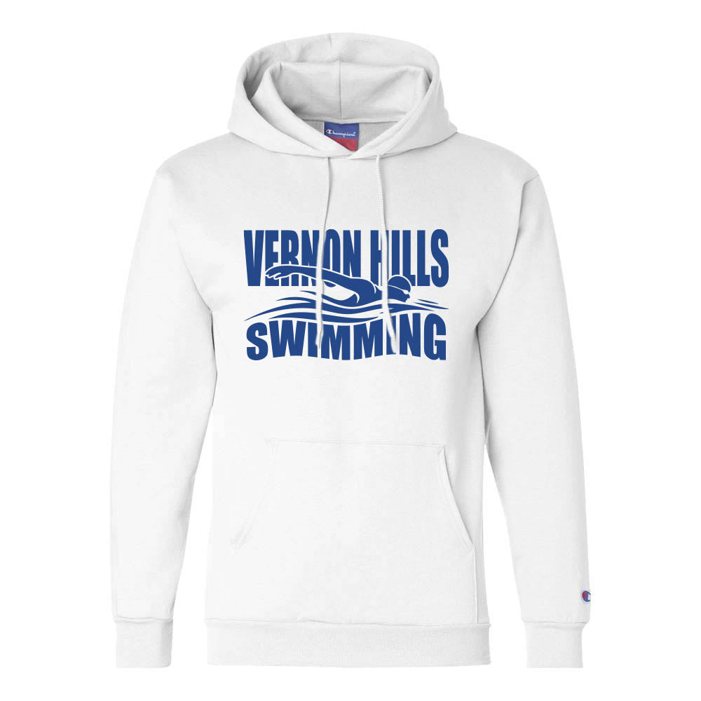 Vernon Hills Swimming ~ Champion Powerblend Hoodie ~ Vernon Hills High School Swim & Dive