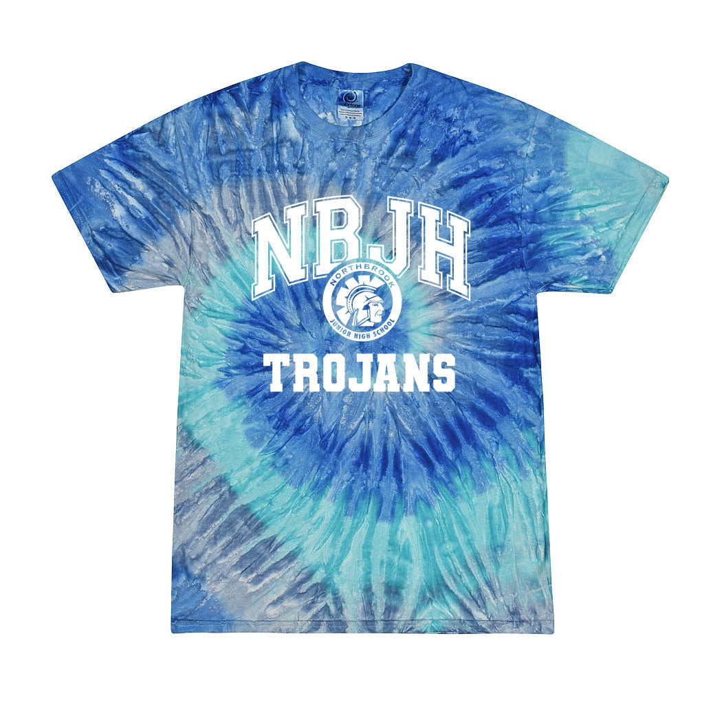 Varsity Seal ~ Tie-Dye T-Shirt ~ Northbrook Junior High School
