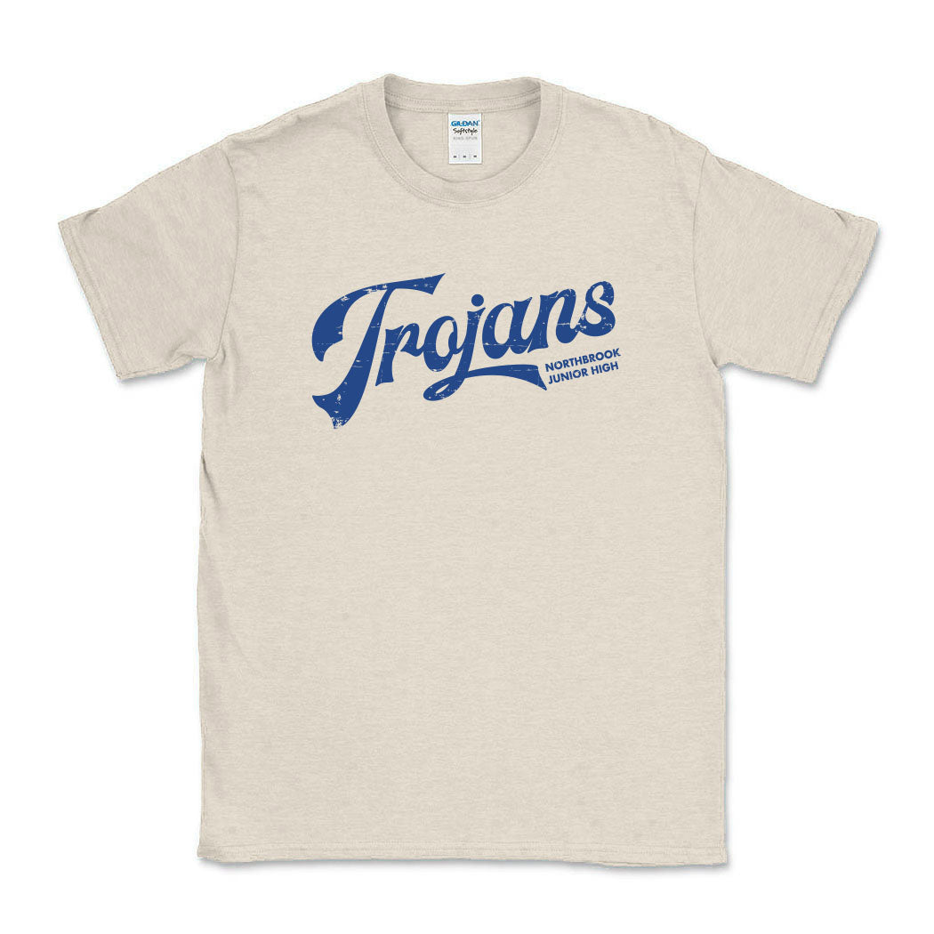 Vintage Script ~ Cotton T-Shirt ~ Northbrook Junior High School