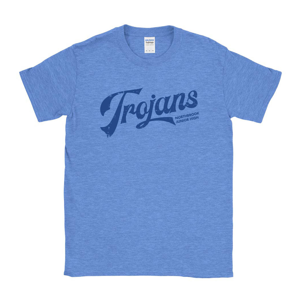 Vintage Script ~ Cotton T-Shirt ~ Northbrook Junior High School
