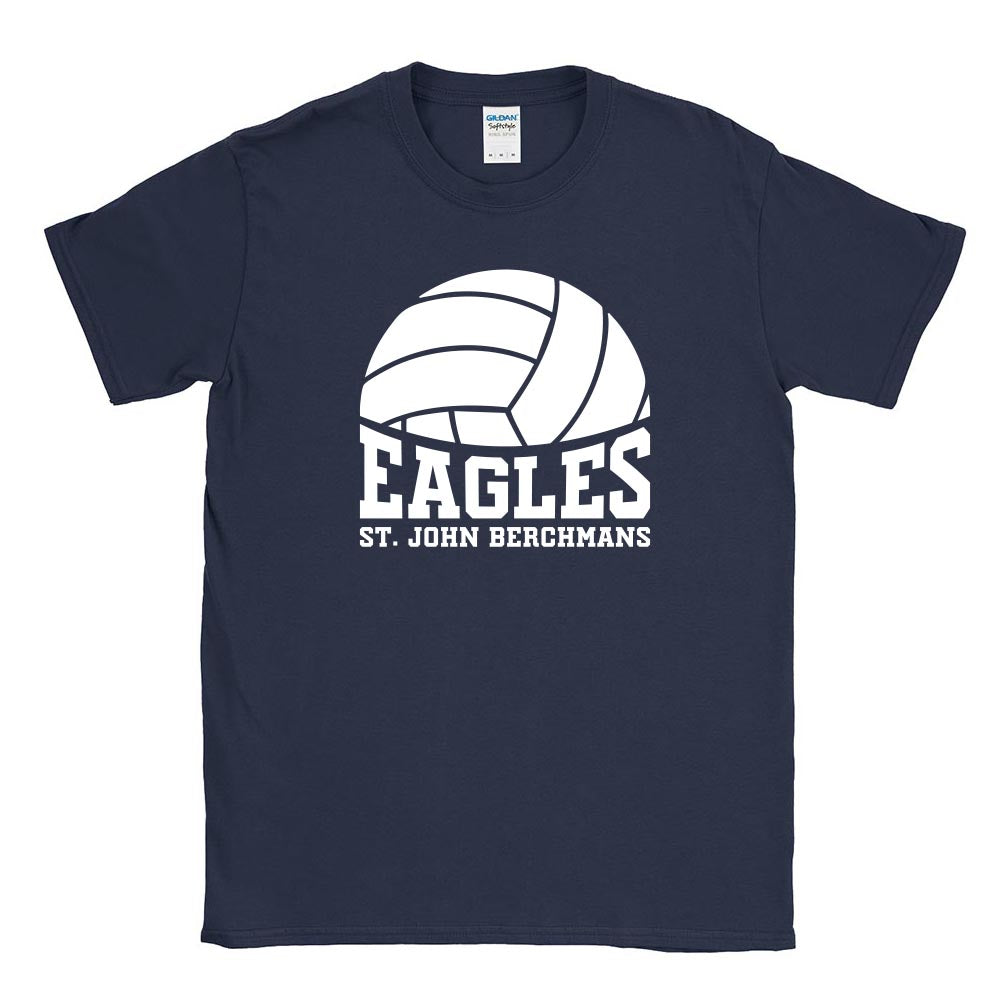 EAGLES VOLLEYBALL TEE ~ SJB ATHLETICS ~ youth & adult ~ classic unisex fit