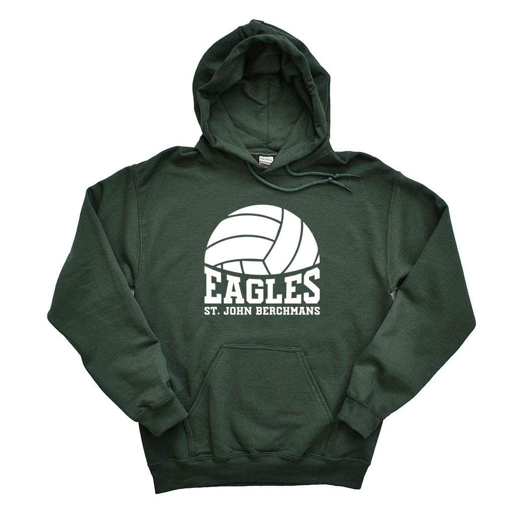 EAGLES VOLLEYBALL HOODIE ~ SJB ATHLETICS ~ youth & adult ~ classic unisex fit