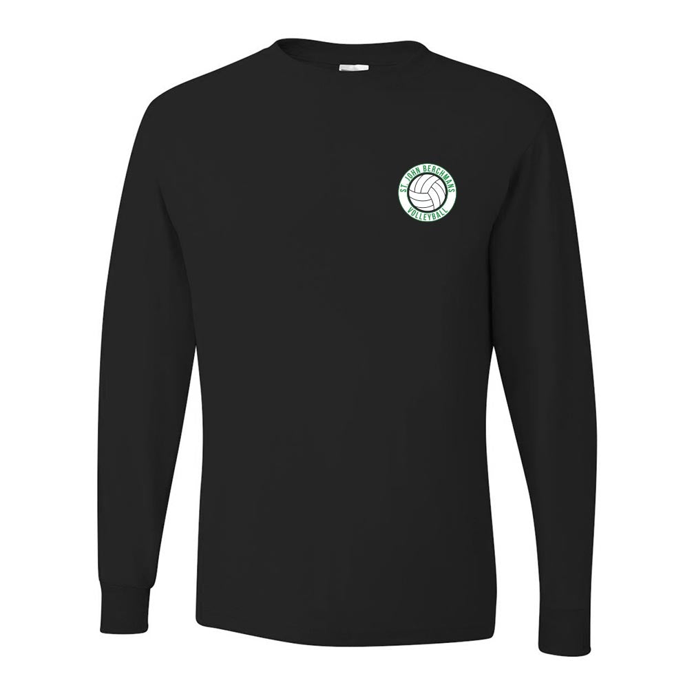Volleyball Badge ~ Long Sleeve Dripower T-Shirt ~ Sjb Athletics