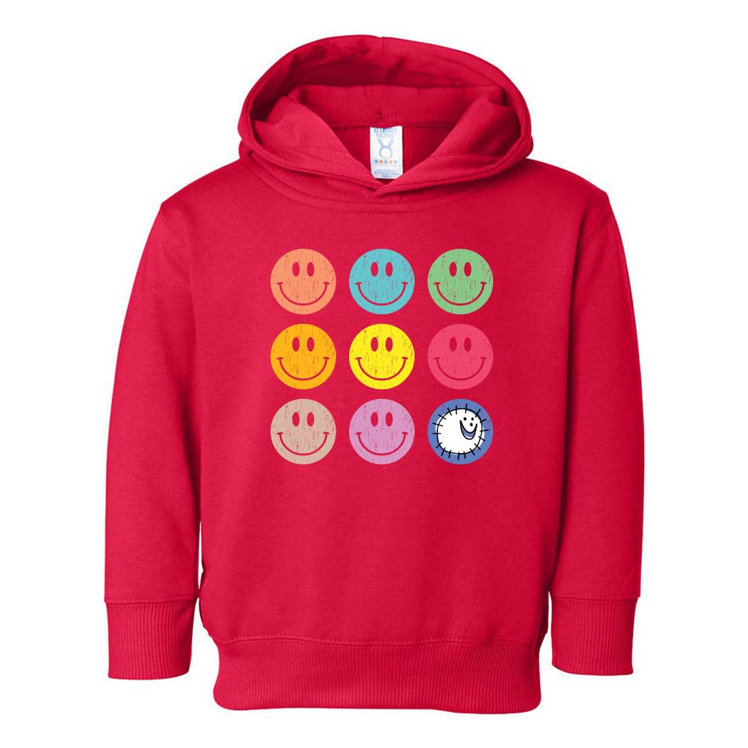 Smiley Array ~ Youth Hoodie ~ Wilmette Community Nursery School