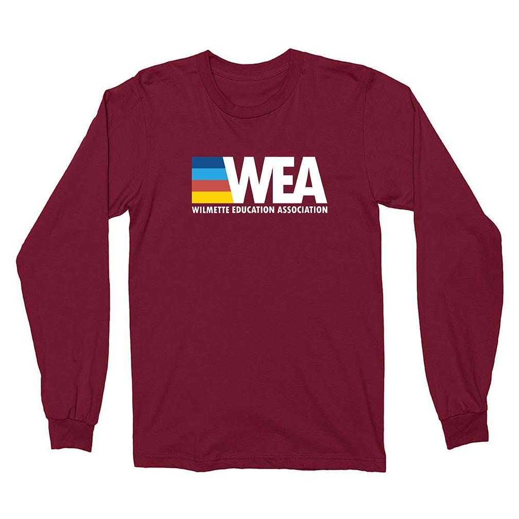 WEA NATION LONG SLEEVE TEE ~ WEA ~  adult ~ classic fit