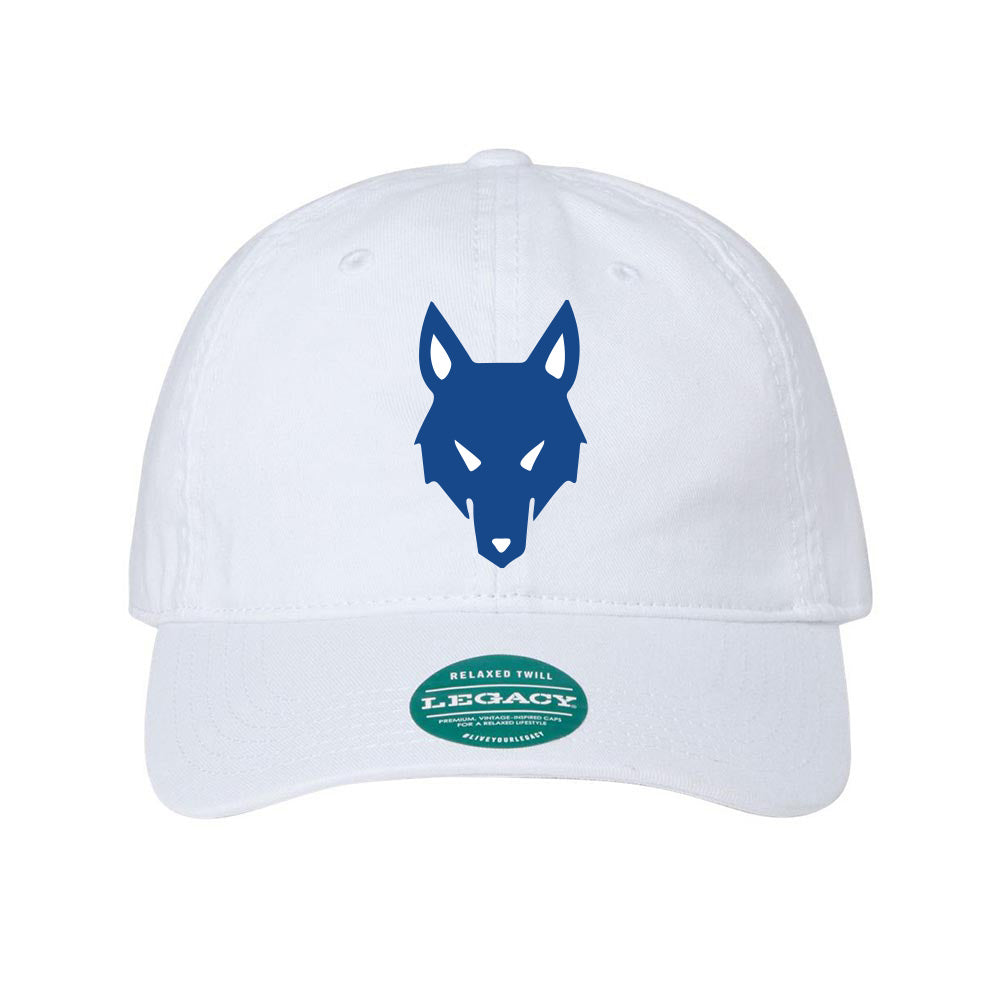Wolves Mascot ~ Relaxed Twill Dad Hat ~ Wilmette Junior High School