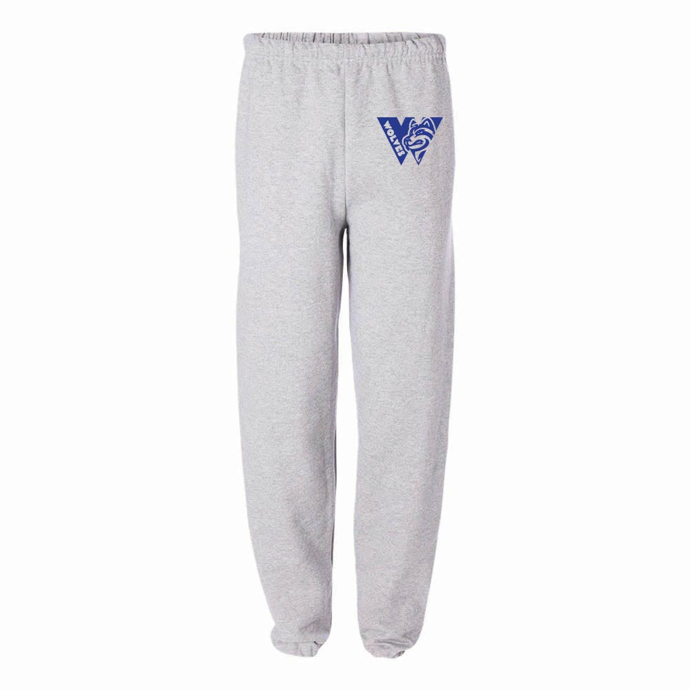 W Wolves ~ Sweatpants ~ Woodlawn Middle School